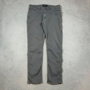 DU/ER‎ Men's Pants Grey 34x32 Cotton Tencel Stretch Performance Chino